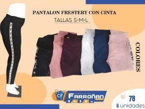 PANTALON FRESTERY C/CINTA T/S-L...